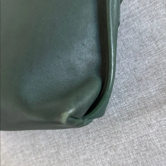 Coach 90s vintage green Leather Crossbody Bag K4B 9919 - Picture 3 of 15